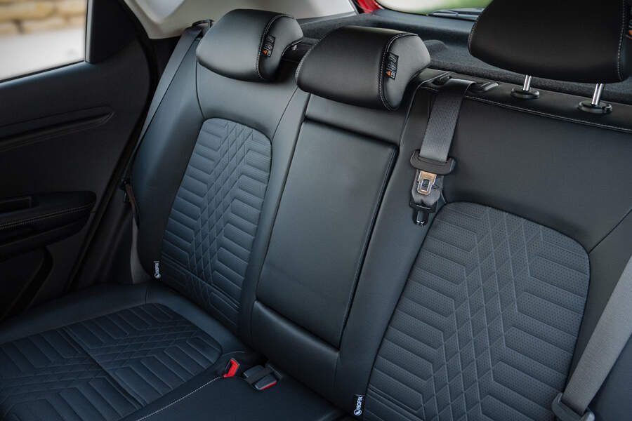 Ample headroom and legroom