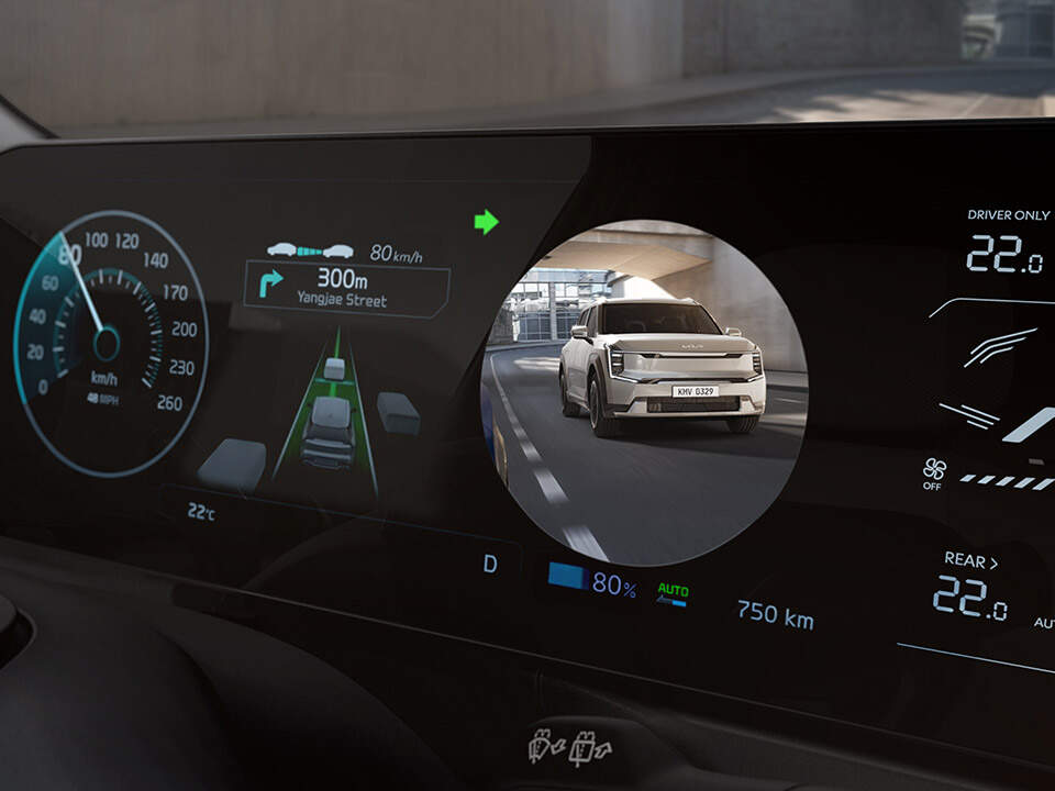 شاشة عرض النقاط العمياء (BVM)