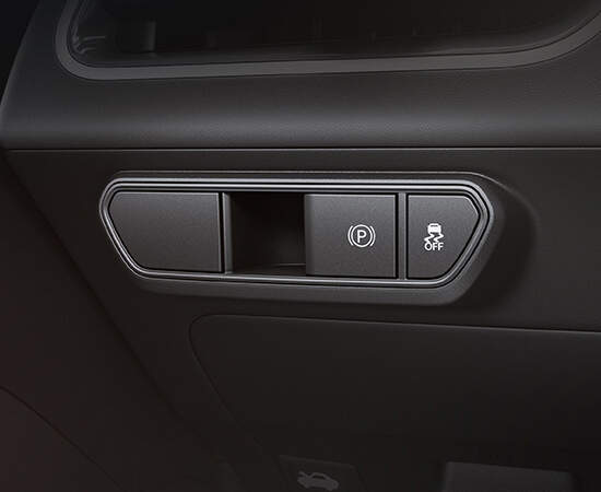 Electronic parking brake (EPB) button