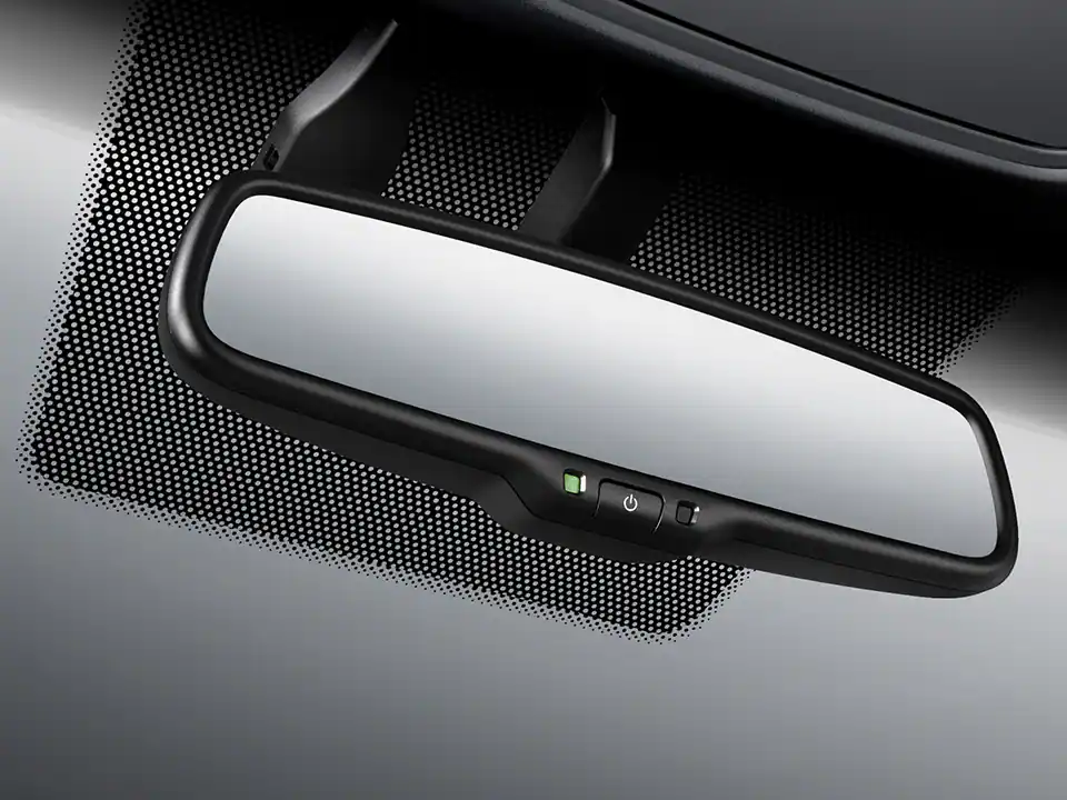 Electrochromic rear view mirror