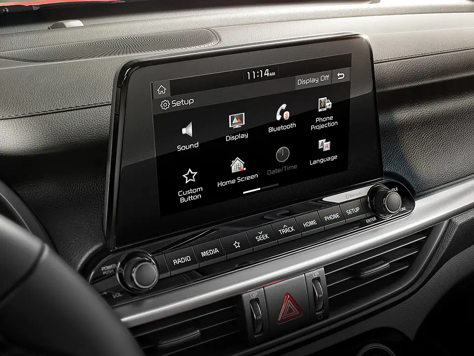 8-inch display audio system