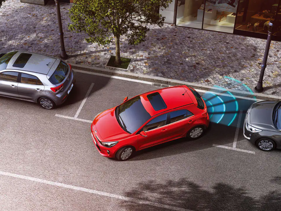 جهاز التنبيه بالمسافة المتاحة عند رجوع السيارة لإيقافها (PDW-R)