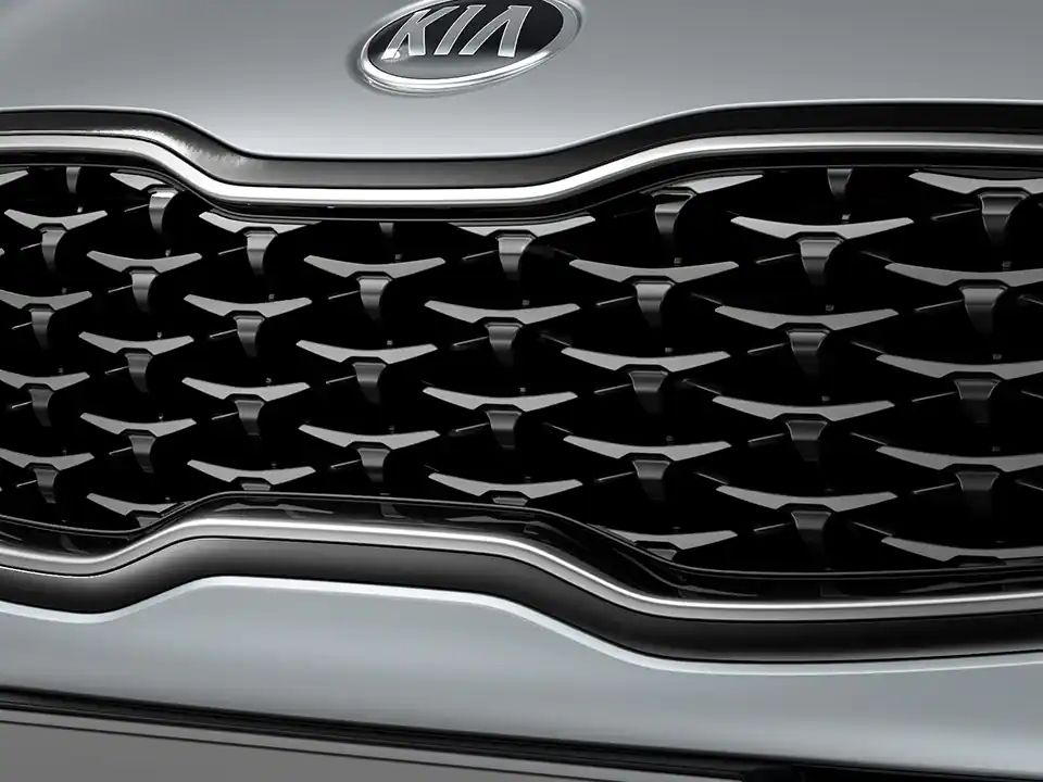 GT Line Hot stamping radiator grill