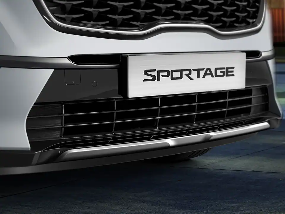 Grille and front accents