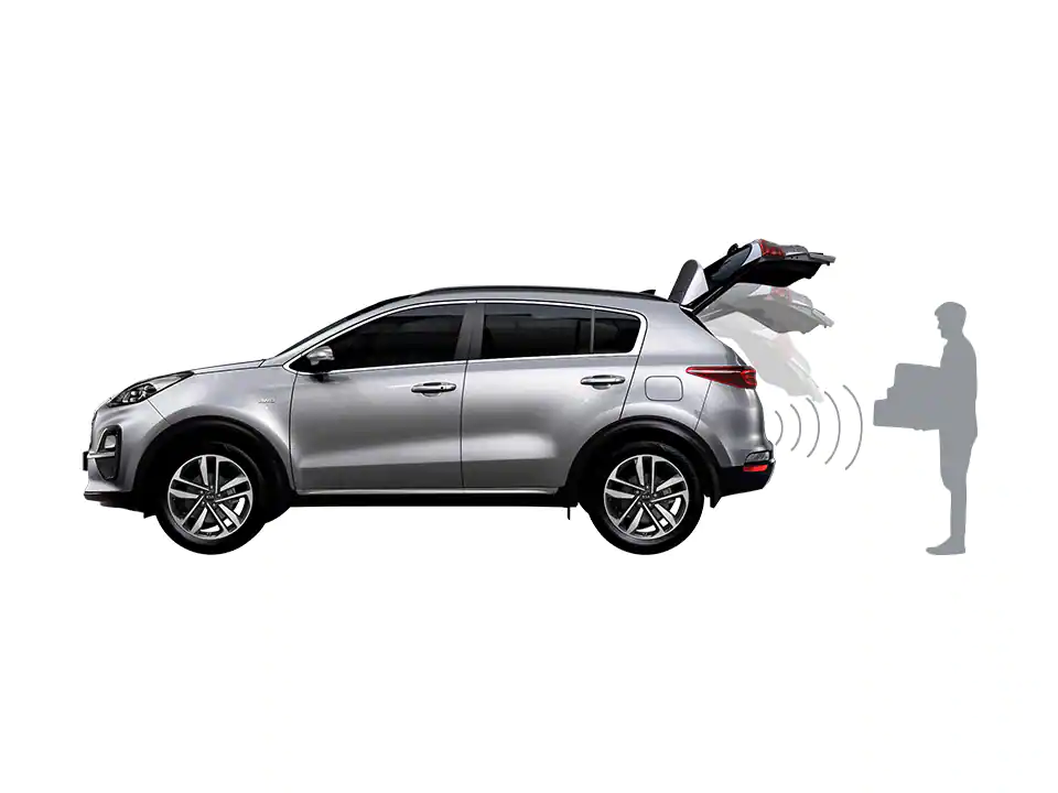 Smart power tailgate