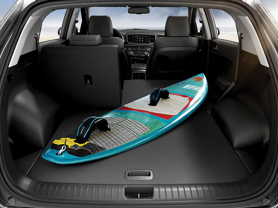 60:40 split folding rear seats