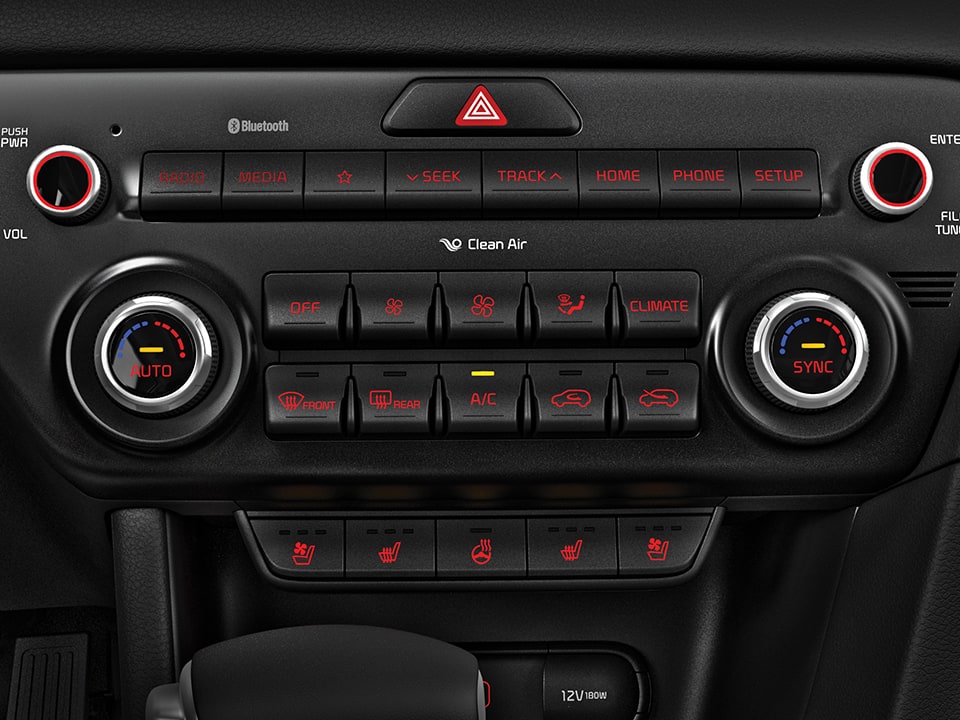 Dual Zone Full Auto Temperature Control (D-FATC)