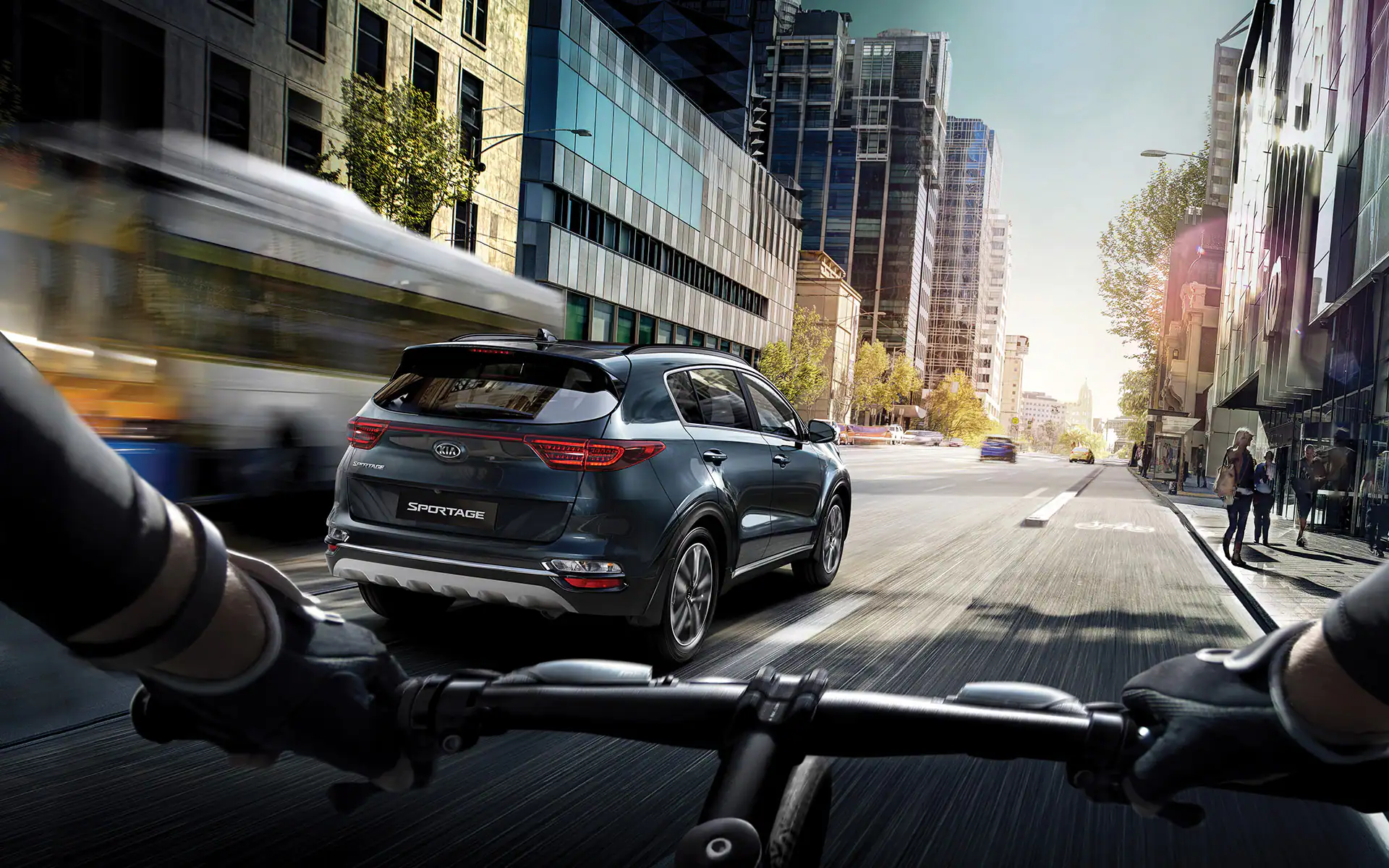 City driving has never been so cool